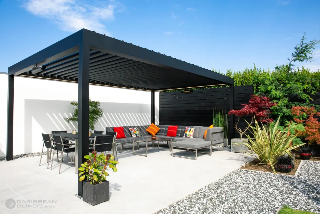 Prestige Outdoor Living Pod Louvered Roof Pergola