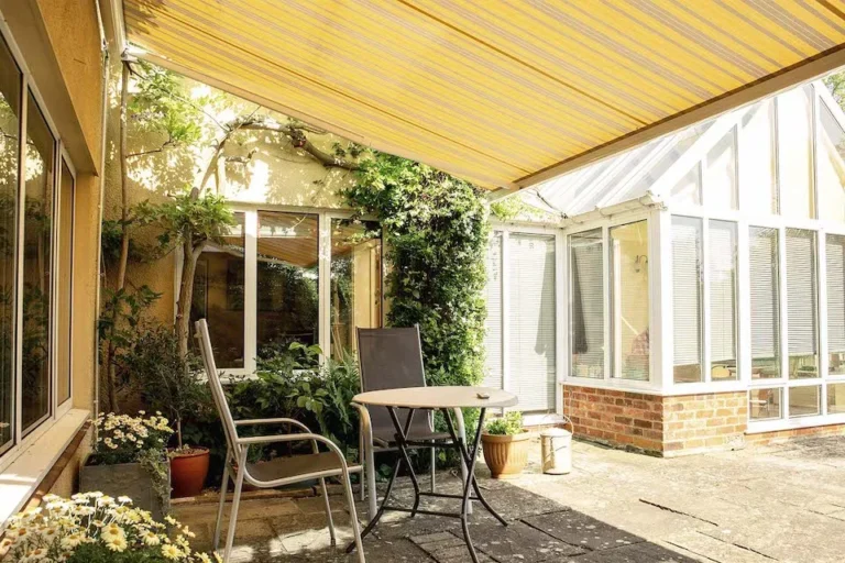 CB - Tortola Patio Awning - White - 45