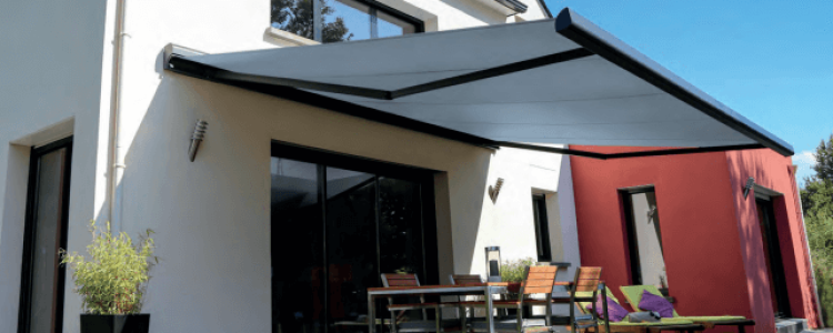 Patio Awning with Sattler Fabric